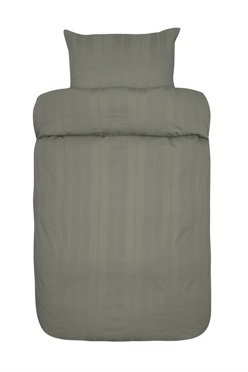 Sengetøj 140x200 Midnat Grøn 100 Ekstra Fin Bomuld Satinkrepp Sengesæt Fra Høie